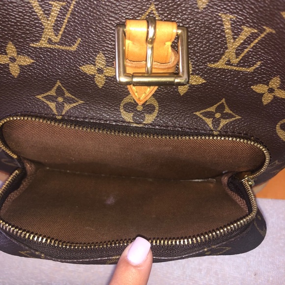*LOUIS VUITTON MONTSOURIS BACKPACK* w/ new straps - Picture 9 of 16